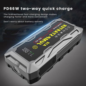3000A Car Jump Starter Power Bank with LED Light &amp; QC3.0 Emergency <strong>Battery</strong> <strong>Booster</strong> Quick Charge 3.0 Technology - Product Image 4