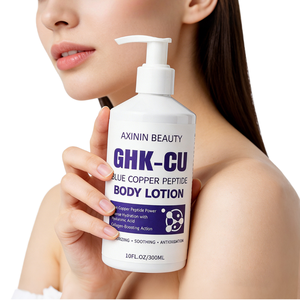 Loción Corporal de Marca Privada Aixin 300ml, Absorción Rápida, Suave, No Irritante, Hidratante, con Niacinamida, Ghk-Cu y Cobre Azul - Product Image 1