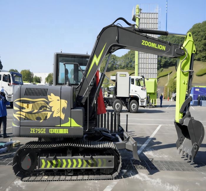 Escavadora Hidráulica Mini ZOOMLION ZE75g de 7,5 Toneladas com