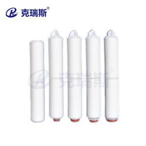 Chris Pleated Pp Cotton Filter Cartridge 20 Inches 5 Micron High Efficiency For Water Treatment And Pharmaceuticals - Product Image 1