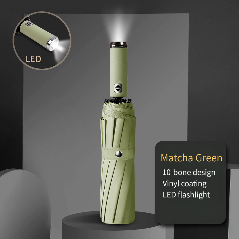 Vert Matcha-avec lumière LED