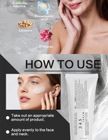 Crème apaisante et hydratante pour le visage 345, pour tous types de peaux