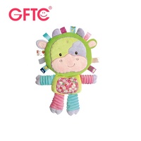 Sucette pour bébé en peluche douce et colorée personnalisée et confortable Jouet en peluche durable Jouets pour animaux de compagnie conçus pour les fêtes
