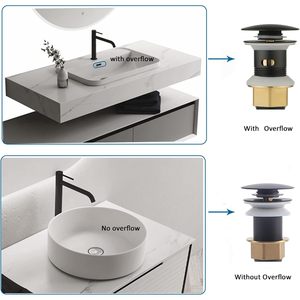 Chống tắc nghẽn tràn tàu bồn rửa cống lọc bồn rửa bồn rửa nhà tắm cống lắp ráp Pop Up cống Stopper có thể tháo rời Lọc - Product Image 6