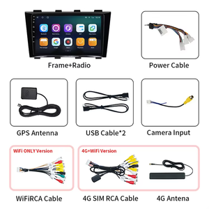 9 inch Android 12 Car Stereo Player chia màn hình DSP chức năng TV xe gắn hiển thị cho geely emgrand ec8 2011 ~ 2015 - Product Image 3