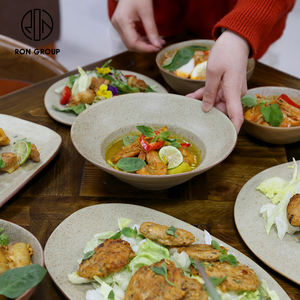 Service de vaisselle <span class=keywords><strong>en</strong></span> céramique, <span class=keywords><strong>en</strong></span> argile et poterie, pour restaurant, hôtel, prix abordable - Product Image 1