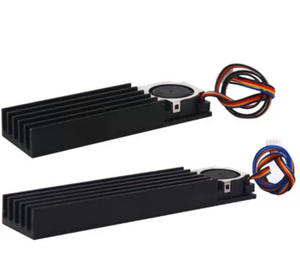 12V 2006 4-Wire PWM Temperature Control <b>M.2</b> <b>SSD</b> Heatsink Active Cooling Fan Radiator for Desktop M2 2280 22110 Solid State Drive - Product Image 3