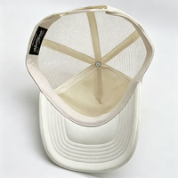 Cappellino Trucker Personalizzato a 5 Pannelli con Stampa a Rilievo, Faccina Sorridente, Frontale in Schiuma Elastica e Retro in Rete, Regolabile