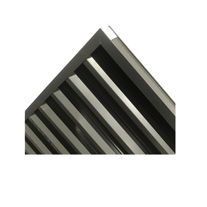 Porte d'écran commerciale en aluminium avec design de porte à persiennes et quincaillerie de marque allemande - Product Image 6