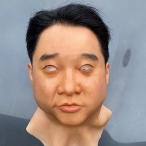 2024 nuovo design maschera in silicone surreale totalmente personalizzata, maschera in silicone travestimento, maschera da festa per le riprese video - Product Image 1