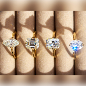 Anillo Con Diamante Corte Pera