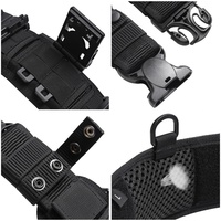 Ceinture tactique utilitaire personnalisée Artex Wholesale avec boucle en plastique, ceinture tactique en nylon de haute qualité, ceinture de sécurité pour les forces de l'ordre