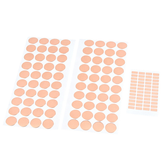 Customizable Non-Standard Circular Double Self-Adhesive Copper Foil Sheets Electromagnetic Shielding Heat Dissipation Die-Cut
