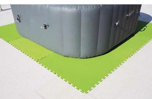 3 couleurs Mousse épaisse <span class=keywords><strong>Eva</strong></span> Matt sous la piscine pour la piscine gonflable, le yoga et les activités de plein air - Product Image 6