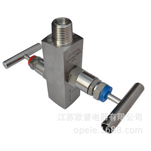 Bloque de válvulas de tres vías SS3F-FN8-AX de acero inoxidable 316 para instalación de transmisores de presión - Product Image 4