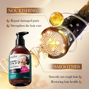 Shampoo <span class=keywords><strong>anti</strong></span>-frisottis de haute qualité 300 ml - Mousse nettoyante antipelliculaire <span class=keywords><strong>anti</strong></span>-chute de cheveux - Product Image 2