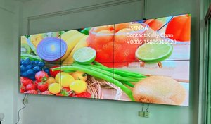 Pantalla de Video Wall de <span class=keywords><strong>55</strong></span> <span class=keywords><strong>Pulgadas</strong></span>, 3.5mm, 4K, 2x2, 3x3, 4x3, IP65 para Tiendas Minoristas y Centros Comerciales - Product Image 4