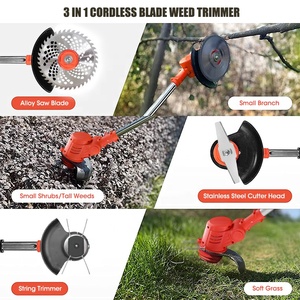 TGS Coupe-herbe à main rechargeable Débroussailleuse à <span class=keywords><strong>batterie</strong></span> <span class=keywords><strong>Tondeuse</strong></span> à gazon électrique <span class=keywords><strong>Tondeuse</strong></span> à gazon sans fil <span class=keywords><strong>Tondeuse</strong></span> à gazon électrique - Product Image 6