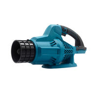 Souffleur d'air électrique sans fil portatif 21V à batterie pour feuilles et cheveux, usage domestique/extérieur, machine à tempête BG BG-BF20Y, garantie 1 an