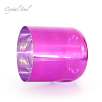 CrystalSoul Titane Électrolytique Violet Chakra Équilibre Reiki Energy Bowl Vente en gros Direct Bas Prix Quartz Produit