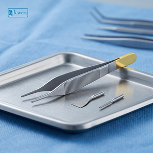 แหนบผ่าตัด Adson 0.5 มม. สแตนเลสสตีล สำหรับการผ่าตัดทั่วไป ได้รับการรับรองมาตรฐาน CE ระดับ I เครื่องมือผ่าตัดแบบใช้มือ ราคาขายส่ง - Product Image 3