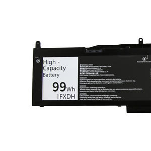 Wholesale High Capacity 99Wh 1FXDH Laptop <b>Battery</b> Pack for Dell Latitude15 5501 5511 Precision3541 3551 01WJT0 1WJT0 in Stock - Product Image 4