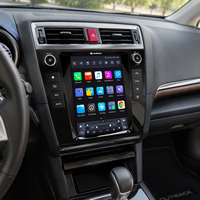 Radio Multimedia Android 9.7" dengan CarPlay Nirkabel dan Android Auto Terintegrasi untuk Subaru Outback 2015-2019, Upgrade Baru, Plug & Play