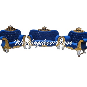 Sofá con asiento de amor moderno y antiguo personalizado, muebles de dos plazas de diseño para bodas para uso en exteriores - Product Image 1