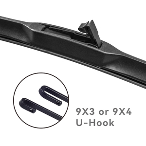 OEM ODM Universal parabrisas silicona híbrido limpiaparabrisas para parabrisas de coche Komatsu limpiaparabrisas Universal multifunción - Product Image 2