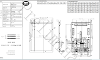 Module LCD TFT IPS 10,4 pouces 960x1280 LVDS 60 broches, rétroéclairage LED à bords lumineux haute luminosité, 60Hz, -30-85°C, large plage de température, qualité industrielle
