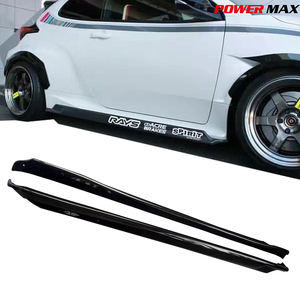 Faldas laterales de estilo variable para garaje, fibra de carbono, GR para <span class=keywords><strong>Toyota</strong></span> <span class=keywords><strong>Yaris</strong></span> GR4, <span class=keywords><strong>2021</strong></span> - Product Image 1