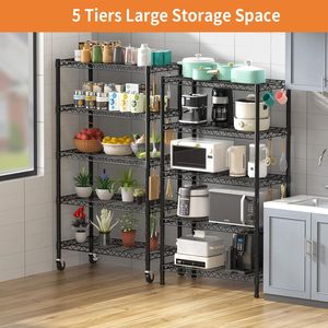 Étagère de rangement en fil métallique robuste pour équipement de cuisine commerciale, certifiée NSF, vente en gros d'usine chinoise - Product Image 2
