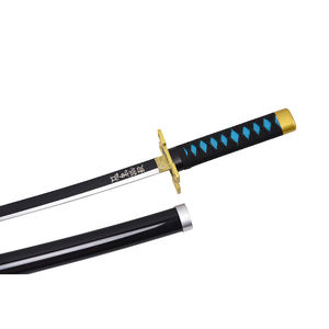 <span class=keywords><strong>Inuyasha</strong></span> <span class=keywords><strong>Cosplay</strong></span> Prop espada Popular japonés Anime niño samurái específico cuchillo de madera espadas de juguete - Product Image 3