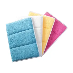 Organic Microfiber Kitchen Cleaning Rags Dish Wash Towel Dishcloth Towels