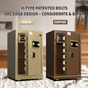 Coffret de sécurité électronique dissimulé YINGBO avec lecteur d'empreintes digitales et serrure à <span class=keywords><strong>code</strong></span>, dimensions 700x380x400mm - Product Image 2