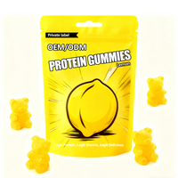 Gummies de nutrition sportive à haute teneur en protéines de raisin naturel 17g – Isolat de protéines de lactosérum pour le renforcement musculaire, faible en calories, sans additifs artificiels, pour adultes