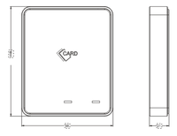 Lecteur de cartes Tediton M1 Encodeur de cartes RFID pour serrure d'hôtel