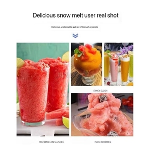 Máquina comercial de tres tanques Slash Machine Slush Granita Machine en venta - Product Image 4