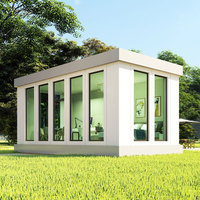 Casas integradas de hotel contenedor fácilmente desmontable salas de actividades modulares prefabricadas