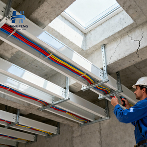 Vente directe usine – Goulotte de câblage en PVC blanc résistant à la chaleur pour la gestion des câbles - Product Image 4