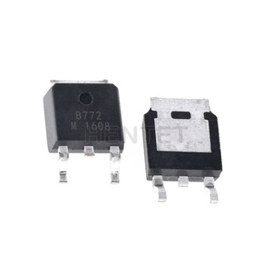 Nouveau transistor MOSFET IGBT PNP de puissance moyenne Hentet, modèle B772, type de montage <span class=keywords><strong>SMD</strong></span> TO-252, 4056 IC, <span class=keywords><strong>8205</strong></span> IC, chargeur IC - Product Image 3