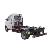 Camion à ordures Changan 4X2 avec compartiment amovible, fourni par l'usine