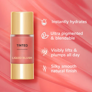 Alta calidad Private Label All Day Wear Sedoso Suave Unreal Liquid Blush Hidratante Líquido Plumper Blush en venta al por mayor - Product Image 6