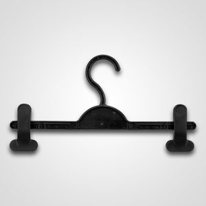 ไม้แขวนกางเกงเด็กแบบยืดหยุ่นกันลื่น ปี 2022 ขายส่งจากโรงงาน รับทำโลโก้ พร้อมคลิปหนีบ สำหรับตู้เสื้อผ้าและห้องน้ำ รุ่น Hy-3040 - Product Image 2