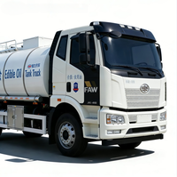 Camión de Transporte de Aceite Comestible de Grado Alimenticio 4X2 de 20 m³ |   Camión Cisterna de Aleación de Aluminio/Acero Inoxidable 304/5182 con Aislamiento y ABS