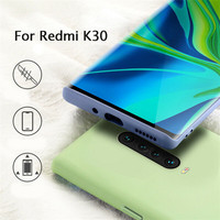 Coque de Téléphone Ultra Mince en Silicone Liquide Antichoc Souple pour Redmi Note 9 8 Pro 9s 8t 8 8a, Étui de Protection pour 7a
