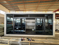 Maison préfabriquée de luxe en conteneur pour l'agrotourisme avec chambre et bureau à domicile, mobile et modulaire, en bois et acier, tailles 20ft/40ft