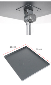 Soporte para Proyector <span class=keywords><strong>Hisense</strong></span> C1, Trípode Metálico Ajustable, Altura Ajustable de 1.3 m, Soporte para Laptop y TV con Bandeja Grande - Product Image 4