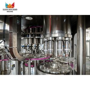 Automatische 220V elektrische Saft flaschen füll maschine 1 Jahr Garantie 200ml Kunststoff getränke Kern komponenten Inkl - Product Image 4