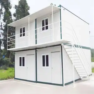 Cheapest Manufacture Prefab Holiday House Of Double Storey Prefab House In Philippines From Manufacturer Supplier For Sale